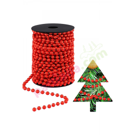 BONCUK ZİNCİR 10 METRE KIRMIZI