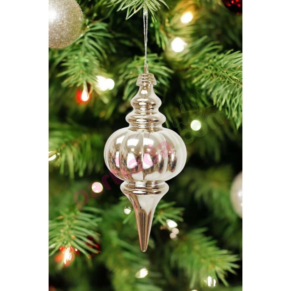 YILBAŞI SÜSÜ SARKIT SU DAMLASI GOLD 25X12 CM