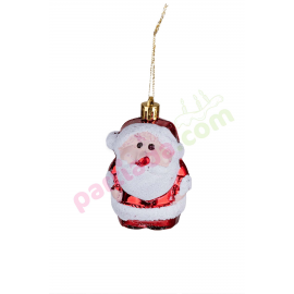 YILBAŞI AĞAÇ SÜSÜ 7 CM 3 LÜ NOEL BABA