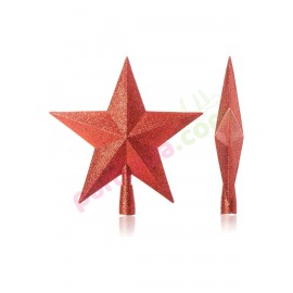 YILBAŞI AĞAÇ TEPELİK SİMLİ 20 CM KIRMIZI