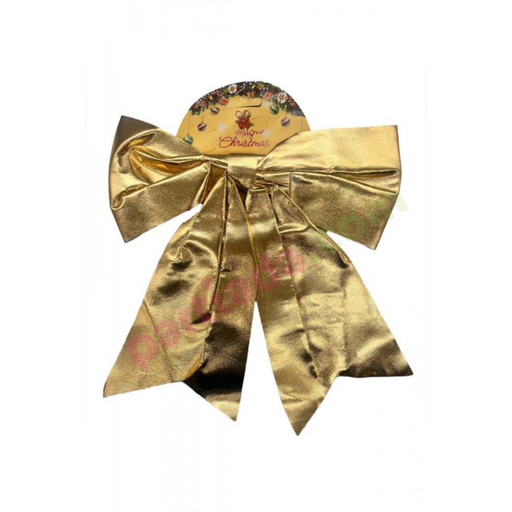 YILBAŞI FİYONK SATEN PARLAK 25 CM GOLD