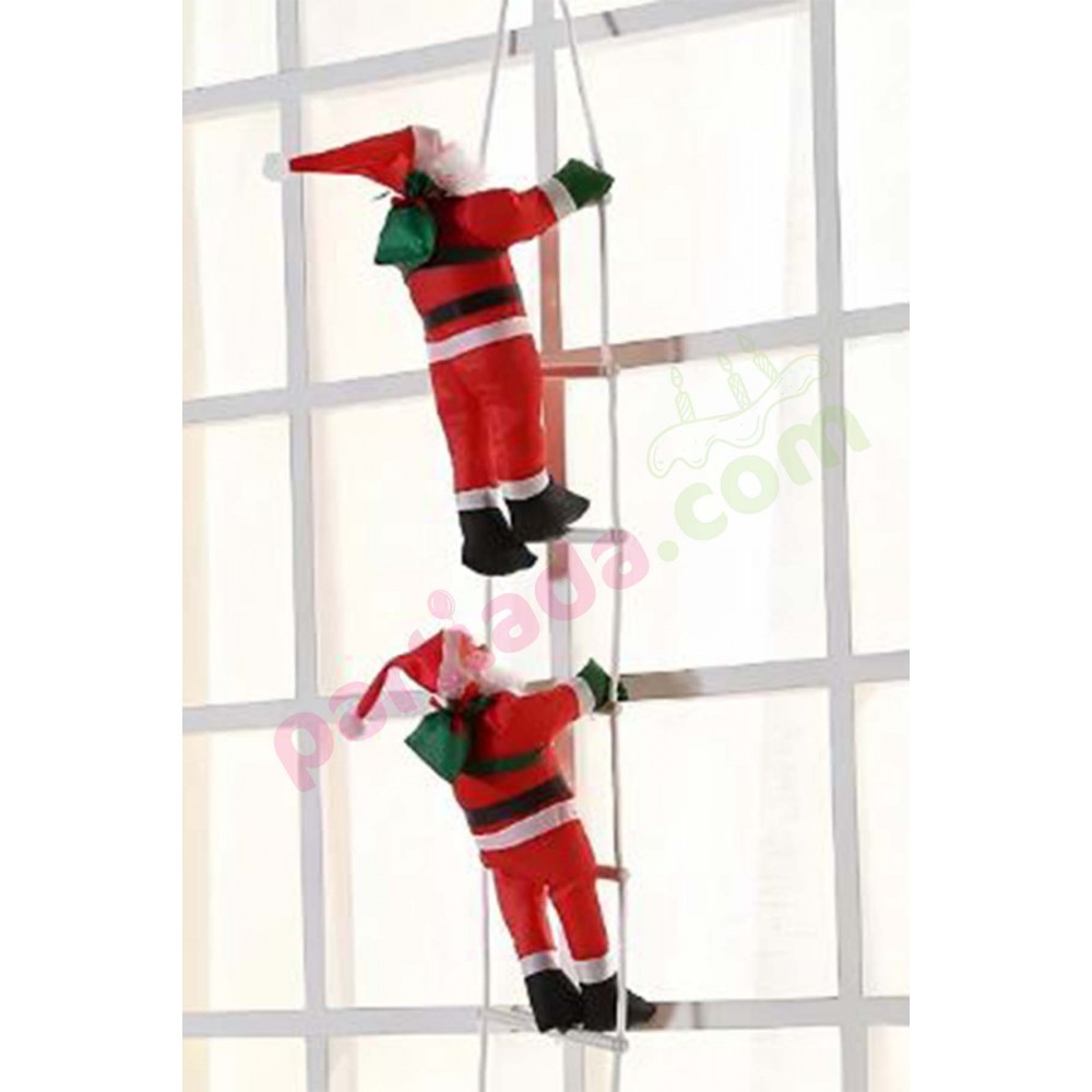 MERDİVENLİ NOEL BABA 70 CM 2 Lİ AST1833