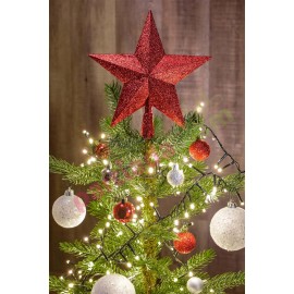 YILBAŞI AĞAÇ TEPELİK SİMLİ 20 CM KIRMIZI