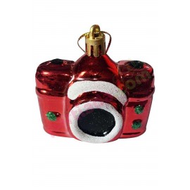 YILBAŞI AĞAÇ SÜSÜ FOTOĞRAF MAKİNASI 2 Lİ 6 CM YIL-240368