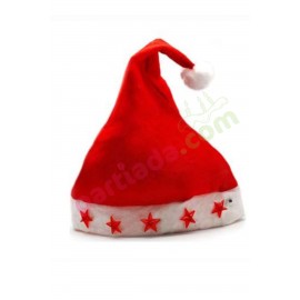 YILBAŞI ŞAPKASI IŞIKLI YILDIZ MOTİFLİ