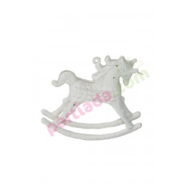 BEYAZ AT UNICORN 10 CM YIL-240108