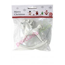 BEYAZ AT UNICORN 10 CM YIL-240108