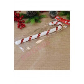 YILBAŞI BASTON SÜS ASMALI PLASTİK 30 CM