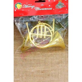 YILBAŞI AĞAÇ SÜSÜ BOROZAN 8 CM 2 Lİ ADET YIL- 240074