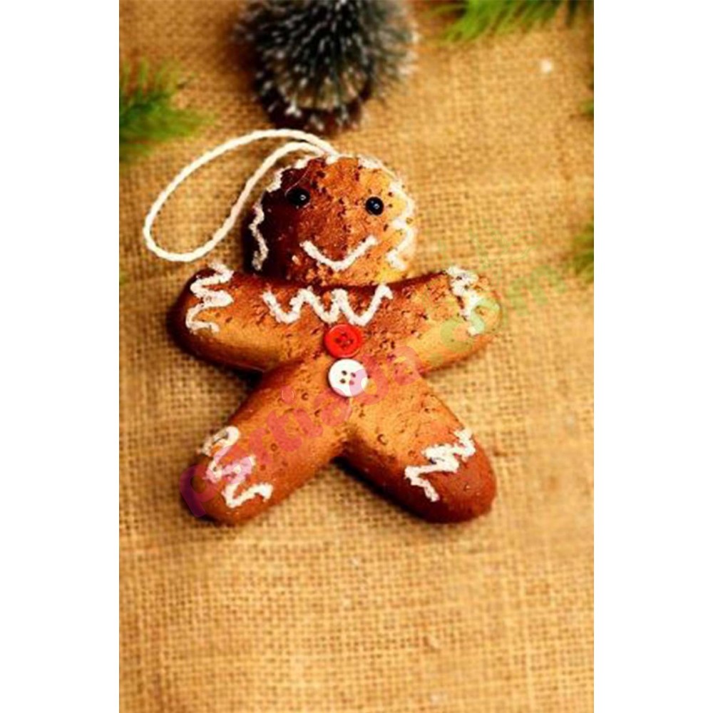 YILBAŞI KURABİYE ADAM SÜS 12X10 CM YIL-240136