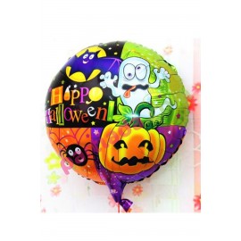 HALLOWEEN KABAKLI HAYALETLİ FOLYO BALON 18 INCH