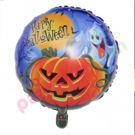 HALLOWEEN HAPPY PUMPKIN FOLYO BALON 18 INCH