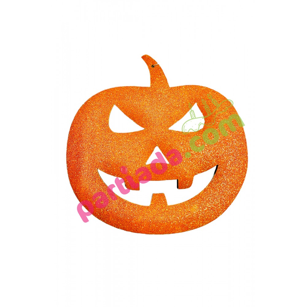 HALLOWEEN BALKABAĞI ASMALI SÜS SİMLİ 33 CM