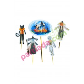 HALLOWEEN ÖZEL TASARIM KÜRDAN 5 Lİ