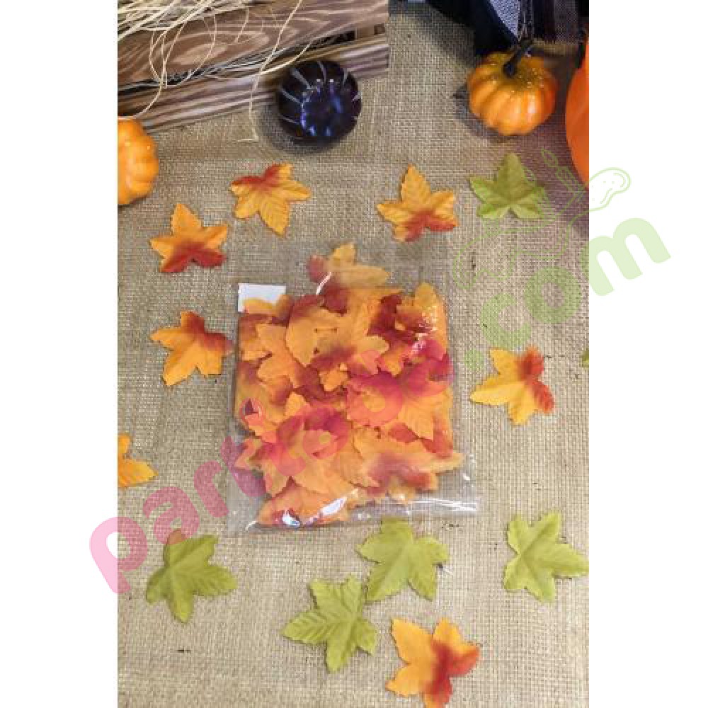 HALLOWEEN ÇINAR YAPRAK 100 LÜ
