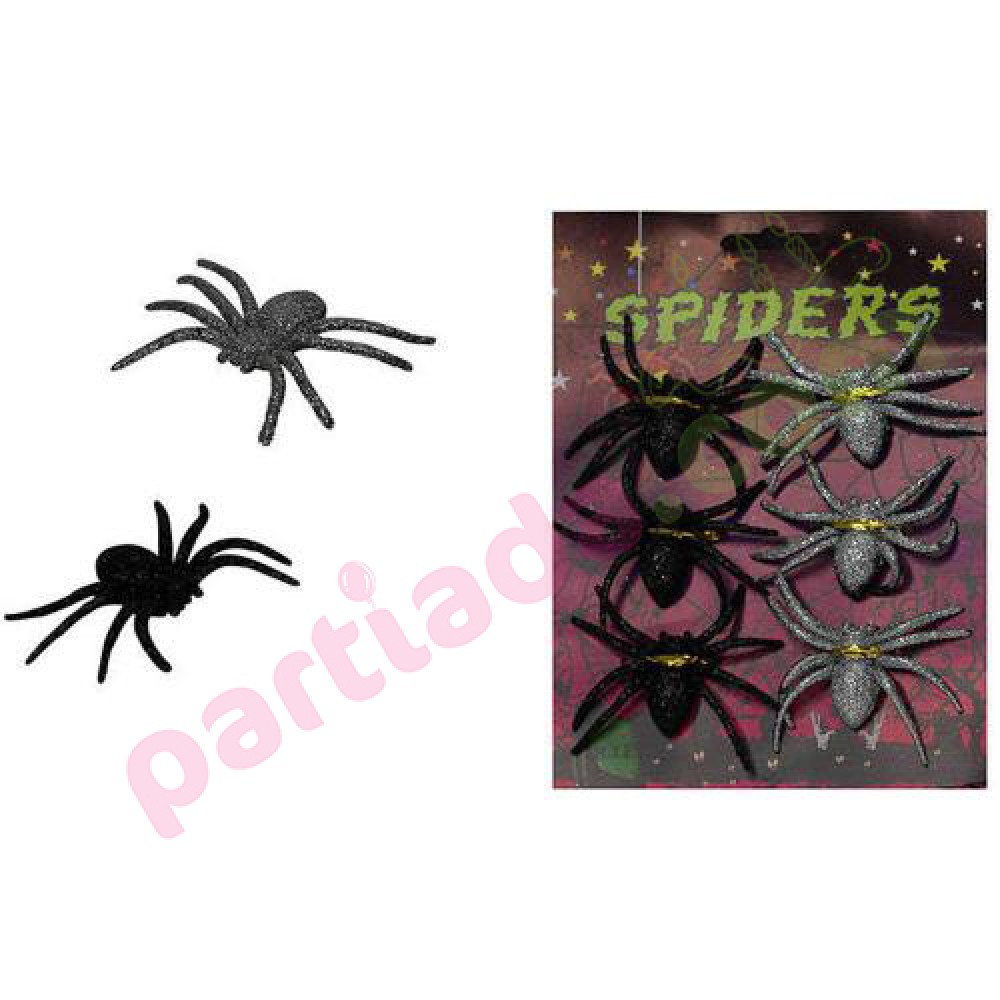 HALLOWEEN SİMLİ ÖRÜMCEK 6 LI HLW-24316