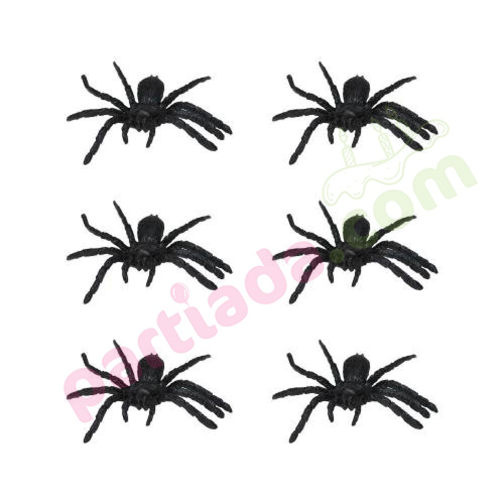 HALLOWEEN ÖRÜMCEK FİGÜR 6 LI HLW-24324