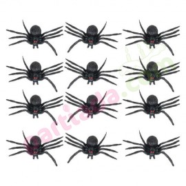 HALLOWEEN ÖRÜMCEK FİGÜR 12 Lİ HLW-24325