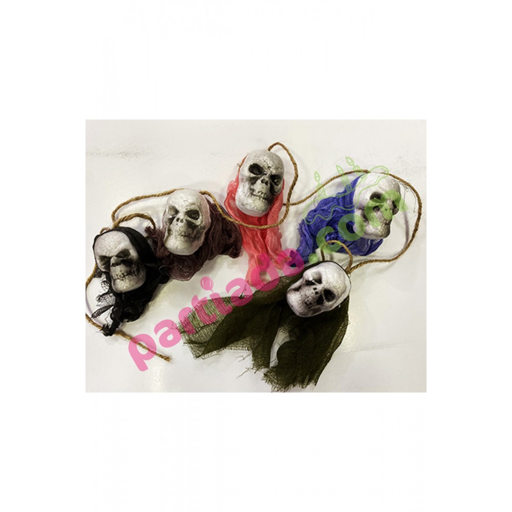 KURUKAFA ŞEKİLLİ ASMALI SÜS 120 CM