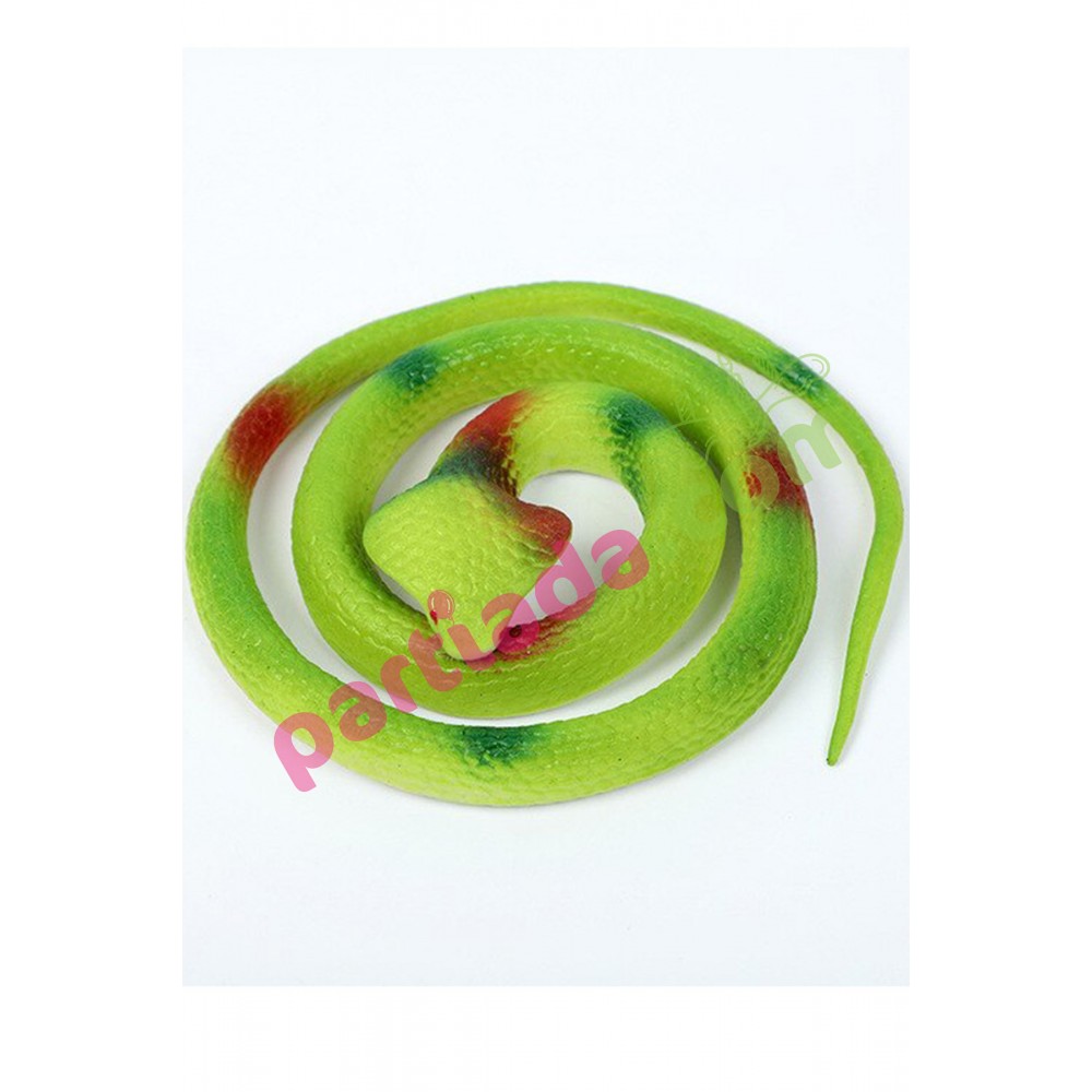 SİLİKON KOBRA YILAN YEŞİL 80 CM