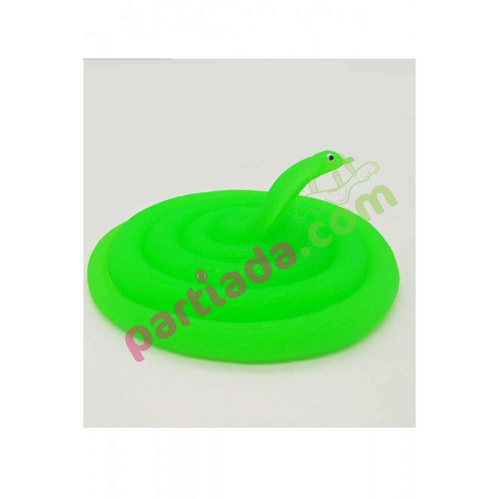 SİLİKON KOBRA YILAN YEŞİL 120 CM