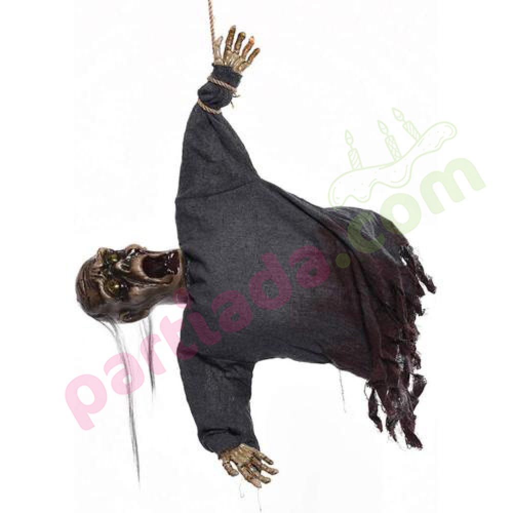 HALLOWEEN KORKULUK ZOMBİ ELDEN ASILI HAREKETLİ 90 CM