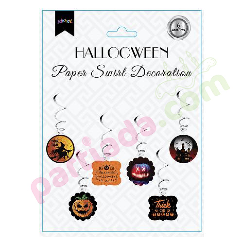 HALLOWEEN TEMALI SARKIT SÜS 6 LI