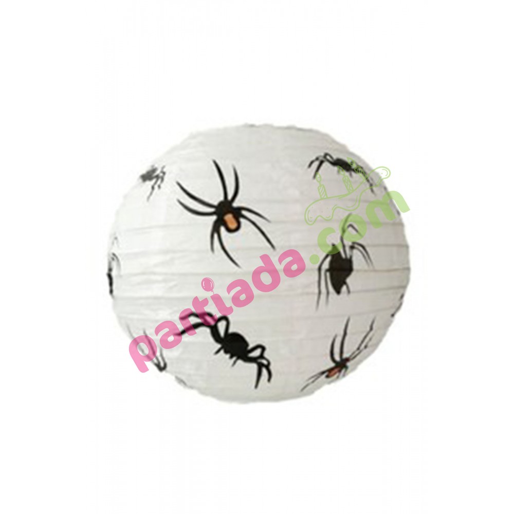 HALLOWEEN JAPON FENERİ BEYAZ 30 CM