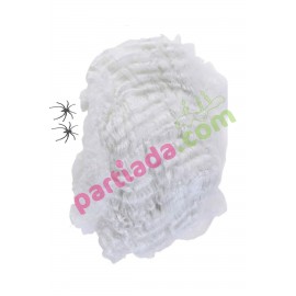 HALLOWEEN BEYAZ ÖRÜMCEK AĞI 20 GR + ÖRÜMCEKLER