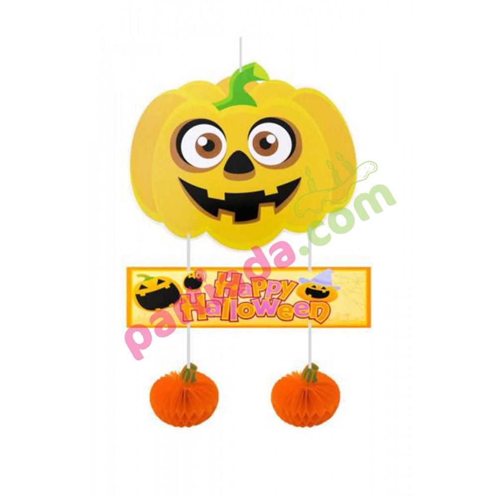 HALLOWEEN BALKABAĞI SARKIT PETEKLİ SÜS KF112