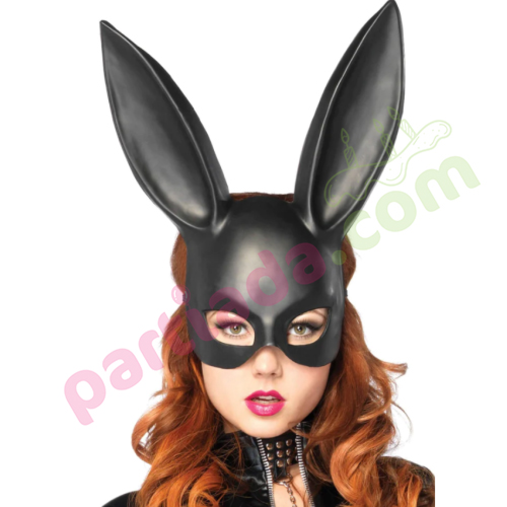 COSPLAY TAVŞAN MASKESİ SİYAH