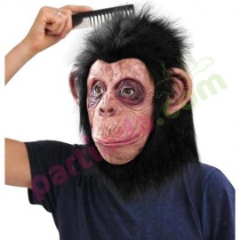 LATEKS MAYMUN MASKESİ TAM YÜZ LÜKS