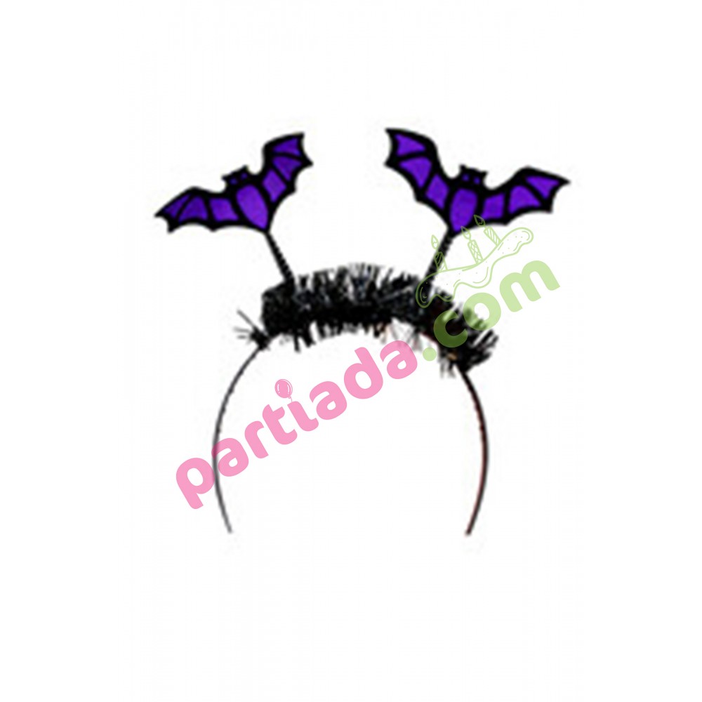 HALLOWEEN MOR YARASA TAÇ YAYLI HLW-23516/TC