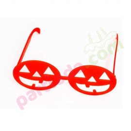HALLOWEEN PLASTİK GÖZLÜK TURUNCU BALKABAKLI CAMSIZ..