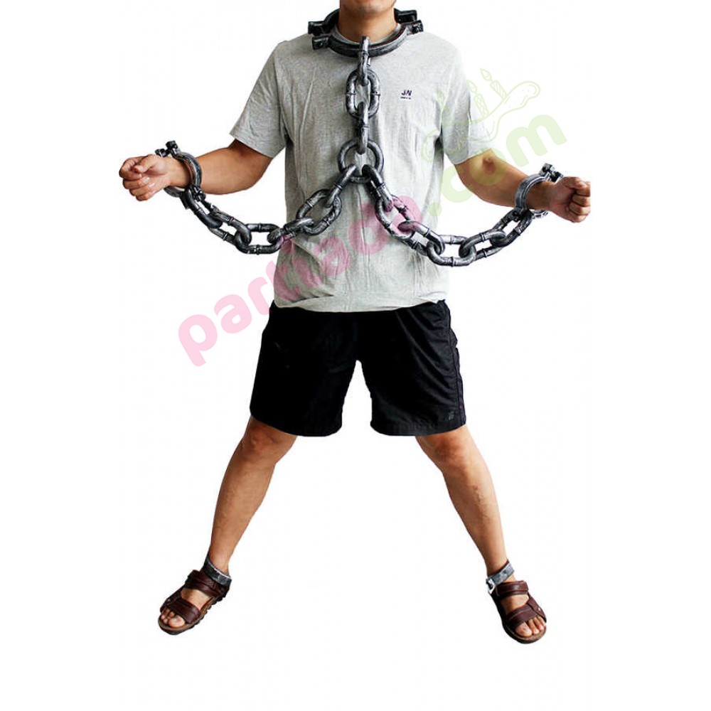 HALLOWEEN ÜÇLÜ ZİNCİR KELEPÇE