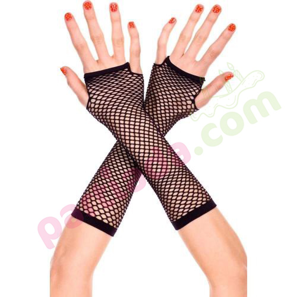 FİLE ELDİVEN UZUN SİYAH