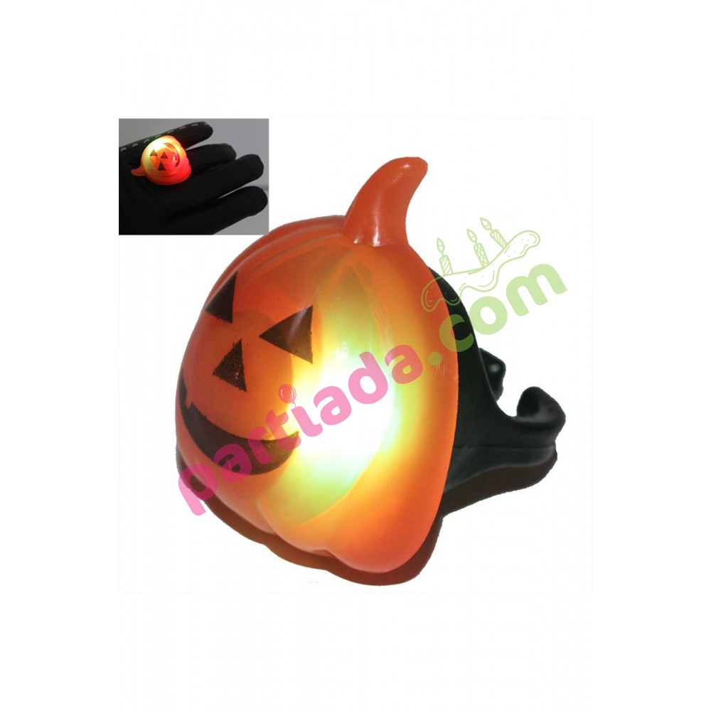 HALLOWEEN IŞIKLI YÜZÜK BALKABAĞI
