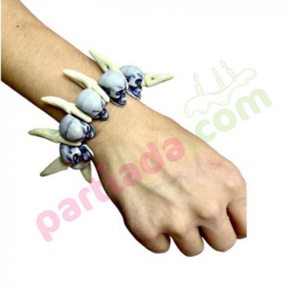 HALLOWEEN KEMİK BİLEKLİK