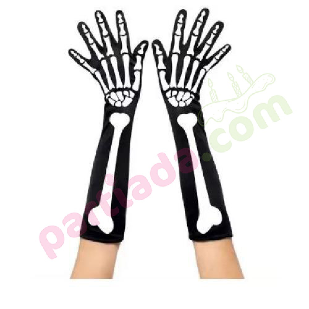 HALLOWEEN İSKELET DEKORLU ELDİVEN