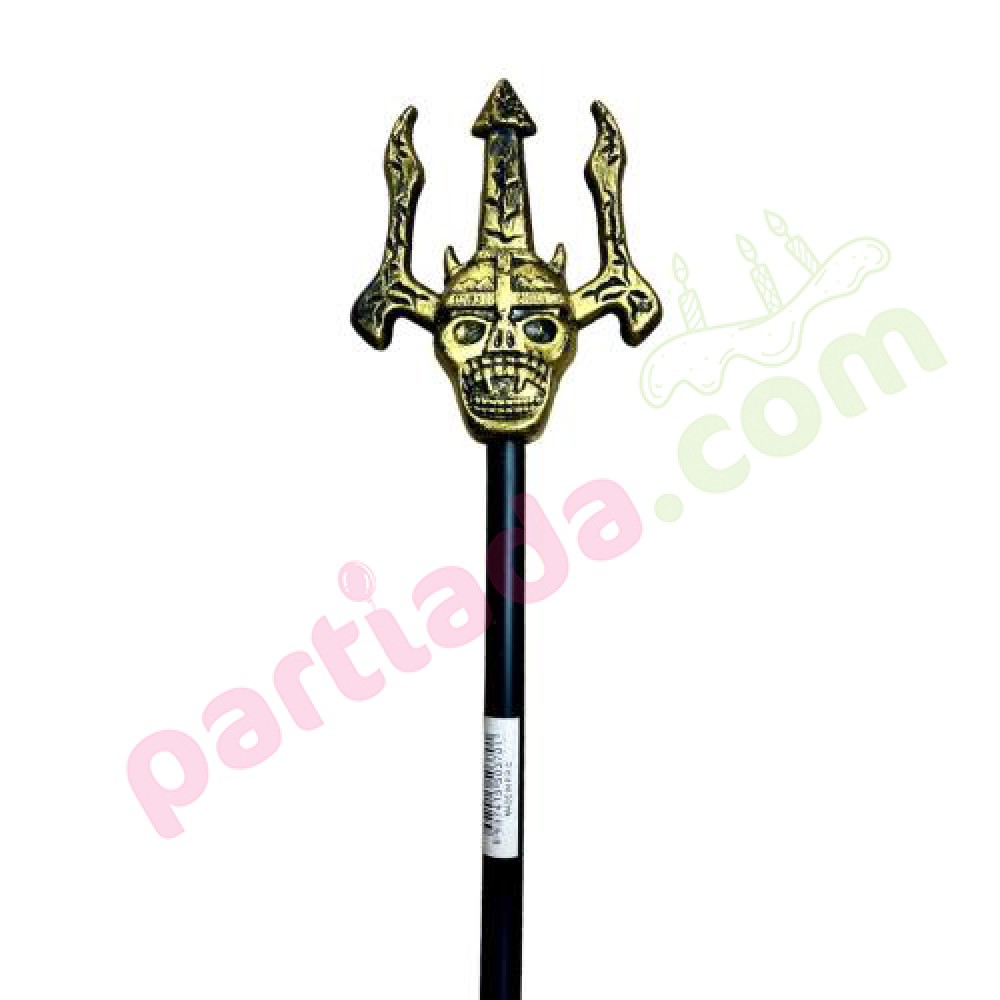 HALLOWEEN MIZRAK FİGÜR 50 CM GOLD HLW-24054/MİX