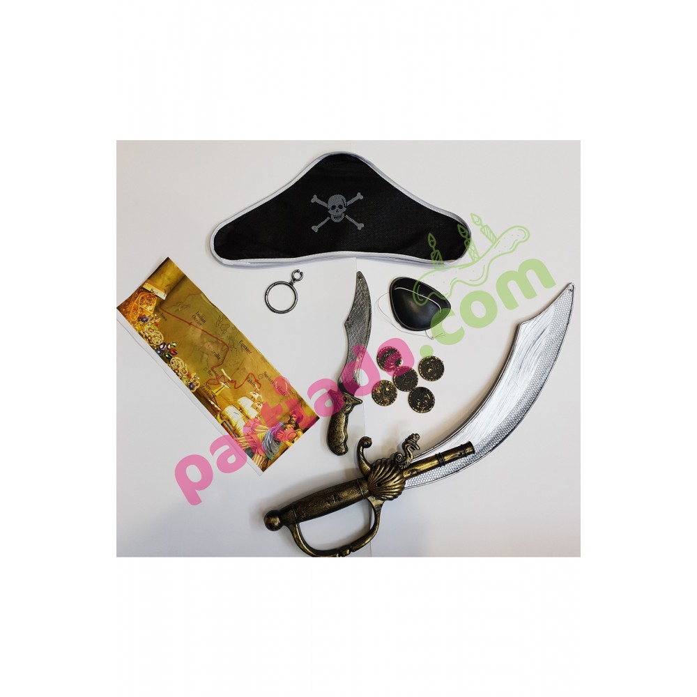 JACK SPARROW LÜKS KORSAN SET 11 PARÇA